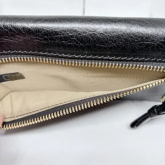 Chloé Black Lambskin Leather Wallet w/ Box & COA Card - Picture 8 of 12